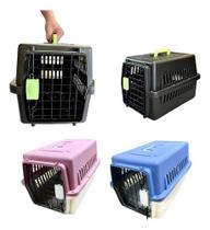 Caixa Transporte Media Pet Para Cães E Gatos Viagem Nº2