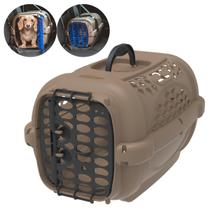 Caixa Transporte Para Cachorro Cães Gatos até 18 Kg Panther Gold N4