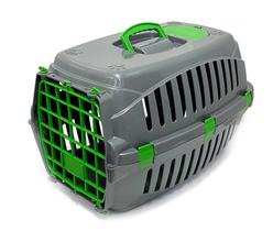 Caixa Transporte Pet N2 GREY para Cães ou Gatos Plástico