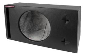 Caixa trio 1 subwoofer 12" duto reto 50 litros regency