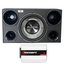 Caixa Trio 12" Ts-w3060br + 2unt400 + 2 Und400 + Módulo