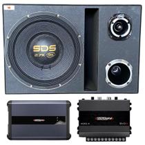 Caixa Trio 15'' + D200-x+ E-15 Sds 2.7k + Eta 44 + Modulos