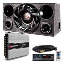 Caixa Trio Bomber Upgrade + Modulo Taramps + Radio Bluetooth