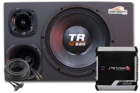 Caixa Trio Carro Falante Woofer 12 Triton 620 Stetsom Hl-800