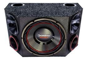 Caixa Trio Carro Som Automotivo Sub Bomber Detoner 12 Pol