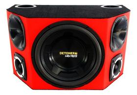 Caixa Trio Detoner Cara Preta 12 Polegadas 600wrms Caixa Trio Detoner Cara Preta 12 Polegadas 600wrms