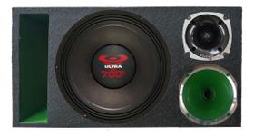 Caixa trio duto régua colorido alto falante ultravox ultra 700 corneta 1425