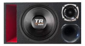 Caixa trio duto régua colorido médio grave triton tr 620 unlike 500 módulo taramps Caixa trio duto régua colorido médio grave triton tr 620 unlike 500 módulo taramps