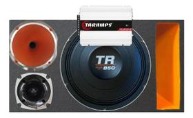 CAIXA TRIO DUTO RÉGUA DUTO COLORIDO TR 850 4 OHMS UNLIKE 500 + MÓDULO DS800x 4 COR:LARANJA CAIXA TRIO DUTO RÉGUA DUTO COLORIDO TR 850 4 OHMS UNLIKE 500 + MÓDULO DS800x 4 COR:LARANJA