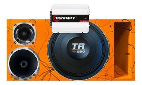 CAIXA TRIO DUTO RÉGUA FRENTE COLORIDA TR 850 4 OHMS UNLIKE 500 + MÓDULO DS800x 4 COR:LARANJA CAIXA TRIO DUTO RÉGUA FRENTE COLORIDA TR 850 4 OHMS UNLIKE 500 + MÓDULO DS800x 4 COR:LARANJA