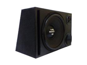 Caixa Trio Duto Reto 12 Polegadas Mr. Boom 640Watts RMS Caixa Trio Duto Reto 12 Polegadas Mr. Boom 640Watts RMS