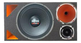 Caixa trio duto triângulo colorido alto falante etm iron 1k4 corneta 1425 Caixa trio duto triângulo colorido alto falante etm iron 1k4 corneta 1425