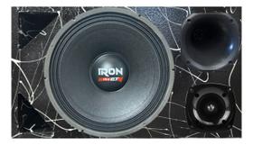 Caixa trio duto triangulo médio grave etm iron 1k4 unlike 400 cores módulo taramps