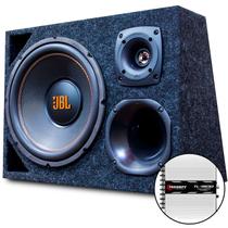 Caixa Trio Falante Subwoofer Selenium Jbl Modulo Taramps