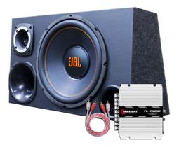 Caixa Trio Forte Jbl 12 Polegadas + Modulo Taramps