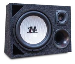 Caixa Trio Hurricane Completa Som Automotivo Carro 450w Rms - OESTESOM