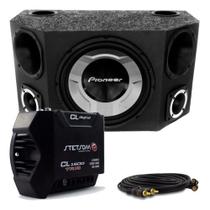 Caixa Trio Pioneer Completa 12 Pol + Módulo Stetsom Cl 1500