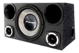 Caixa Trio Pioneer Completa Sub 12 Pol + 2 Driver + 2 Tweete