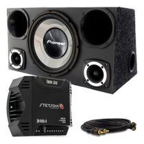 Caixa Trio Pioneer Completa Sub 12 Pol + Módulo Stetsom