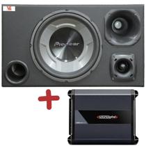 Caixa Trio Pioneer TS-W3060 +D200x+ST200+Módulo Soundigital