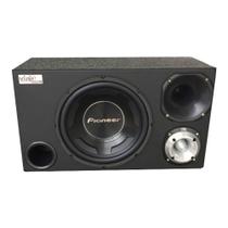 Caixa Trio Pioneer TS-W3090BR 600Wrms 12 Pol + D250X+ ST400