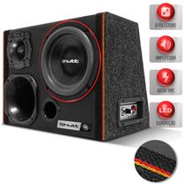 Caixa Trio Som Amplificada 8" Subwoofer Shutt Concept Slim 600w Driver + Corneta + Tweeter + Módulo