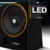 Caixa Trio Som Automotivo 12 Polegadas Shutt Xplode Neon Led 400W Driver + Corneta + Tweeter