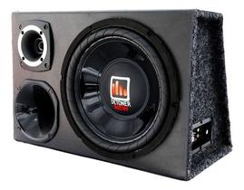 Caixa Trio Som Automotivo Completa Detoner + Modulo 800w