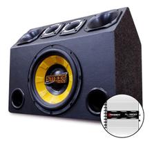 Caixa Trio Som Automotivo Completa Selada + Taramps Tl1500
