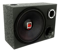 Caixa Trio Som Carro Detoner Sub 15 Pol + Driver + Tweeter