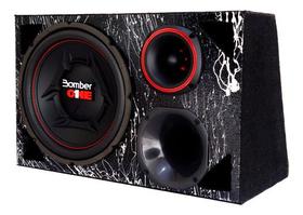 Caixa Trio Som Completa Bomber One 12 Pol + Driver + Tweeter