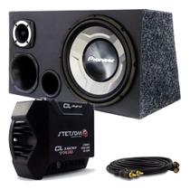 Caixa Trio Som Completa Pioneer 12 + Modulo Stetsom Cl 1500