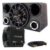 Caixa Trio Som Completo Bravox 12 Pol + Modulo Stetsom