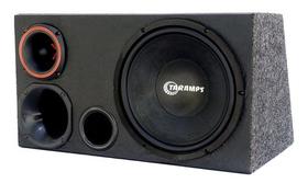 Caixa Trio Som Sub Taramps T600sw 12 Polegadas 300wrms