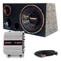 Caixa Trio Sub Bomber Detoner 12 Pol + Modulo Taramps