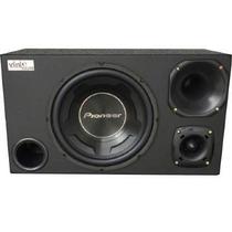 Caixa Trio Sub Pioneer Ts-W3090br 600WRMS 12 Pol + D200 + St200