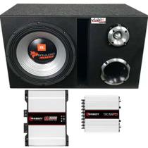 Caixa Trio Tornado JBL 3000 + D405 + ST400 + Módulo Taramps