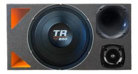 Caixa trio triangulo duto colorido médio grave triton tr 850 4 ohms unlike 400 cor:laranja Caixa trio triangulo duto colorido médio grave triton tr 850 4 ohms unlike 400 cor:laranja