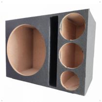 Caixa Trio Vazia Som Automotivo pra Falante de 12 Polegadas Caixa Trio Vazia Som Automotivo pra Falante de 12 Polegadas