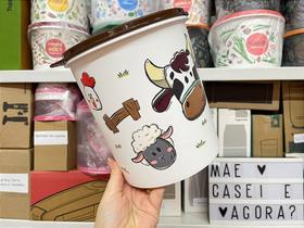 Caixa Tupperware 3,7 Litros Fazendinha - Linha Fazendinha