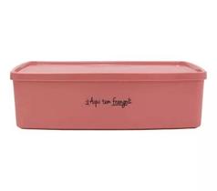 Caixa Tupperware Ideal 1,4 Litro Original Conserva Aroma e Sabor Vedação Perfeita Para Freezer