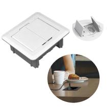 Caixa Universal 2 Blocos Quadrada Branca Sem Bloco Sem Fundo