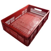 CAIXA VAZADA 26L VERMELHA 37,9x14x58,6CM MS16 CONTENTOR VAZADO