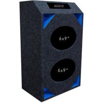 Caixa Vazia Ativa 2 De 6x9 Polegadas Furo Radio Duto Color Caixa Vazia Ativa 2 De 6x9 Polegadas Furo Radio Duto Color