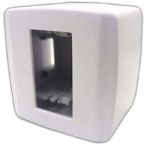 Caixa Vazia de Sobrepor para 1 Módulo Slim Box Sistema X de Parafusar - ILUMI