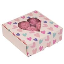 Caixa Visor 9 Doces Amor Em Cores Ideia