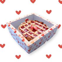 Caixa Visor Quadrada - 26x26x7 cm - 10 Unidades