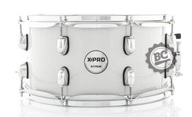 Caixa X-Pro C. Ibañez Stage Series Silver Sparkle 14x7 com pele Evans G1 Uno Caixa X-Pro C. Ibañez Stage Series Silver Sparkle 14x7 com pele Evans G1 Uno