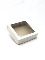Caixas com visor para kit de cosméticos e presentes 15x15x4cm - embalagem com 20 unidades Cor:Branca Caixas com visor para kit de cosméticos e presentes 15x15x4cm - embalagem com 20 unidades Cor:Branca