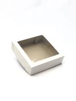 Caixas com visor para kit de cosméticos e presentes 15x15x4cm - embalagem com 20 unidades - Kaiambá Artefatos de Papéis LTDA